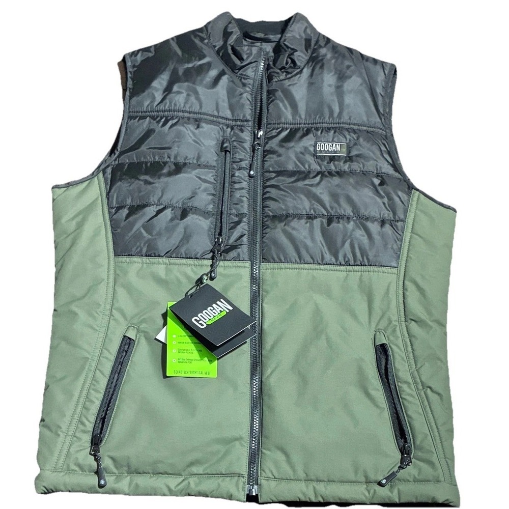 Googan Squad Technical Vest Men's Medium 3M Thinsulate Insulated Fishing Outdoor